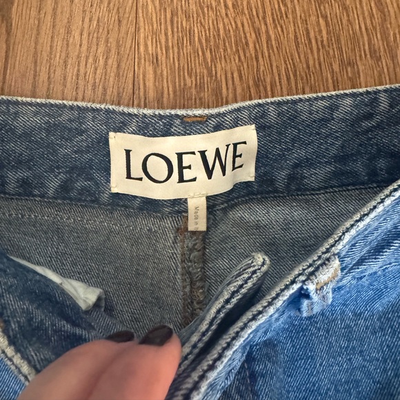 Loewe Anagram Baggy Jeans 💯 Authentic - Picture 5 of 11